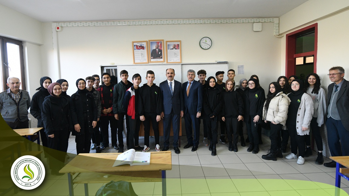 Konya Büyükşehir Belediye Başkanı Sayın Uğur İbrahim Altay Okulumuzu Ziyaret Etti
